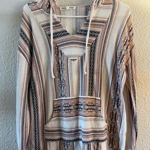 Womens Baja beach hoodie